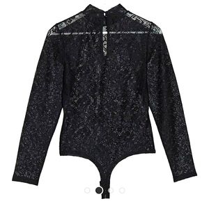 Vero Moda Black Lace Bodysuit
